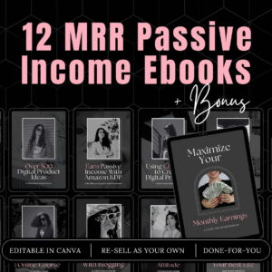 Ultimate Passive Income eBook Bundle with Master Resell & Private Label Rights (PLR)